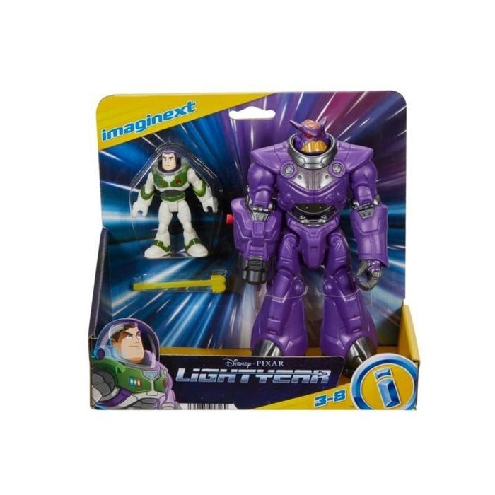 IMAGINEXT LIGHTYEAR BATTLE BLAST ZURG - DISNEY PIXAR BUZZ LIGHTYEAR ROBOT MATTEL
