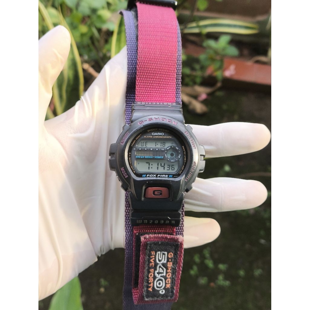 (Harga Net) Jam Tangan Casio G-Shock DW-6900 All Original 540 Degree Collection Fox Fire JDM (Japan 