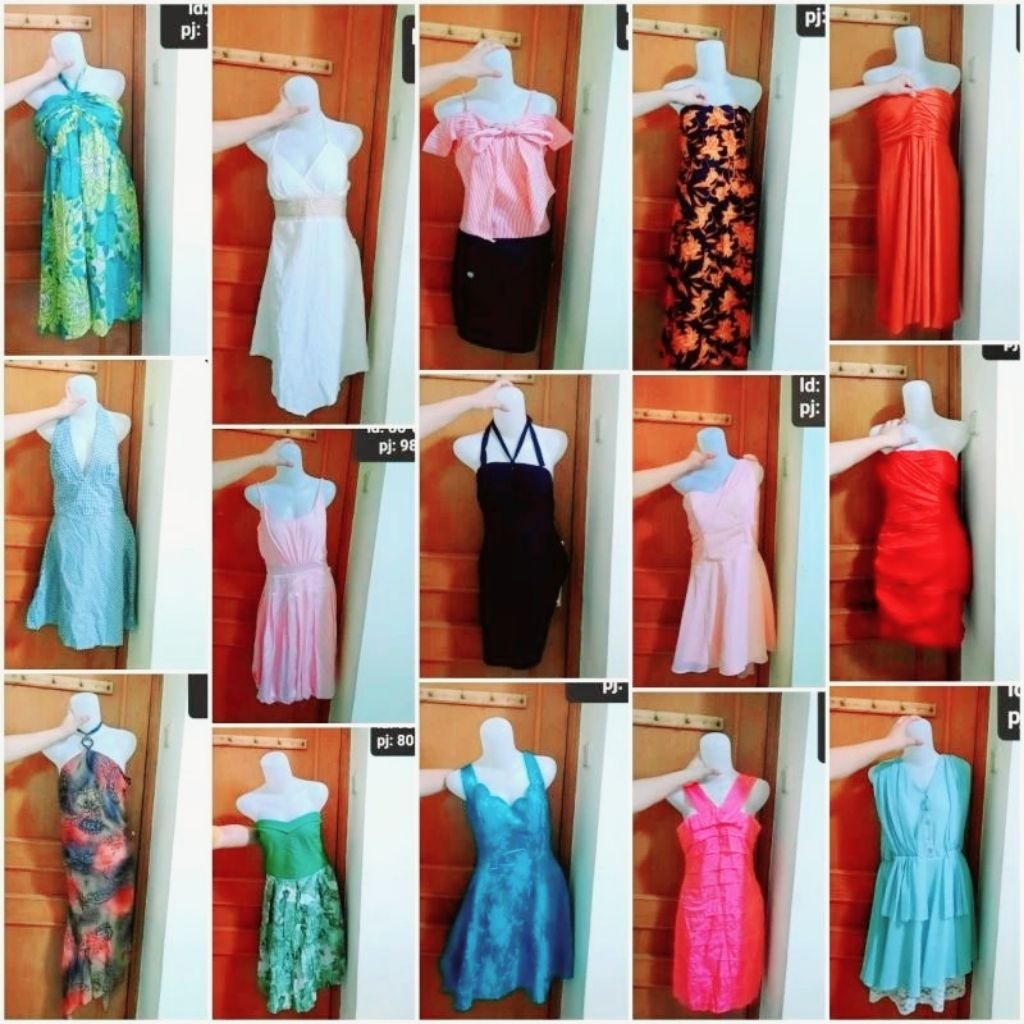 dress pesta, long dress, dress hitam, dress kemben, dress office, dress putih, dress bunga, dress Ha