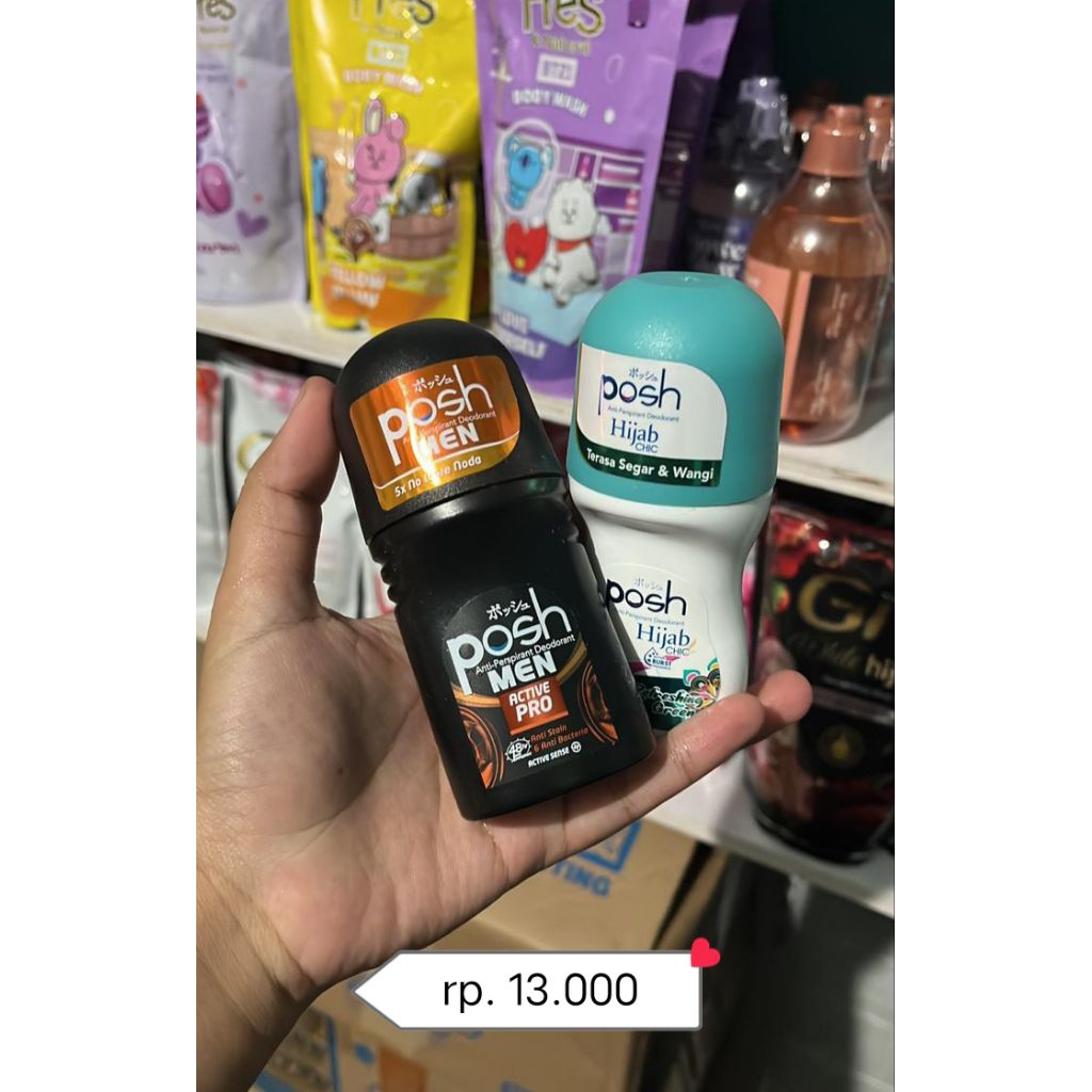 posh deodorant hijab / men