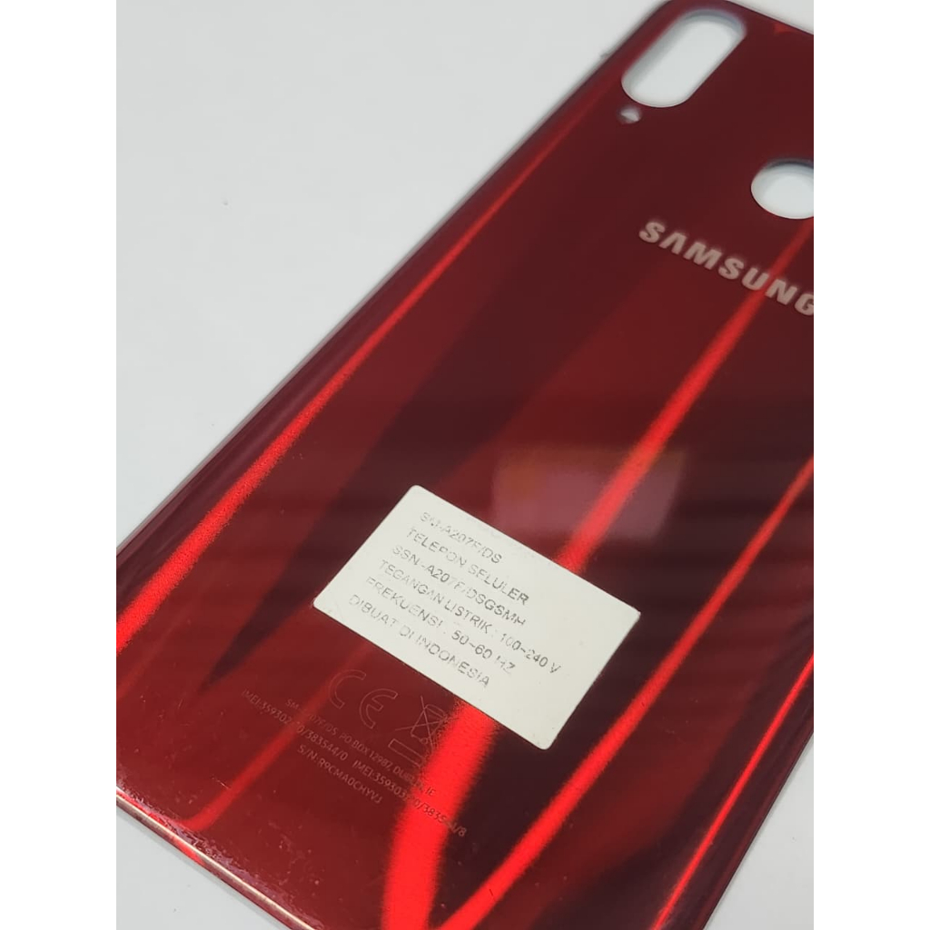 BACKDOOR SAMSUNG GALAXY A20S - A207 ORIGINAL COPOTAN RED