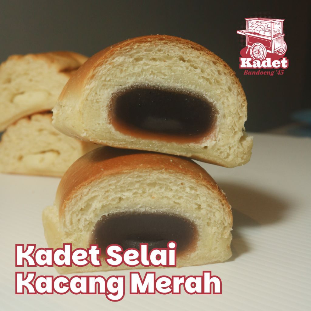 Roti Kadet Kacang Merah
