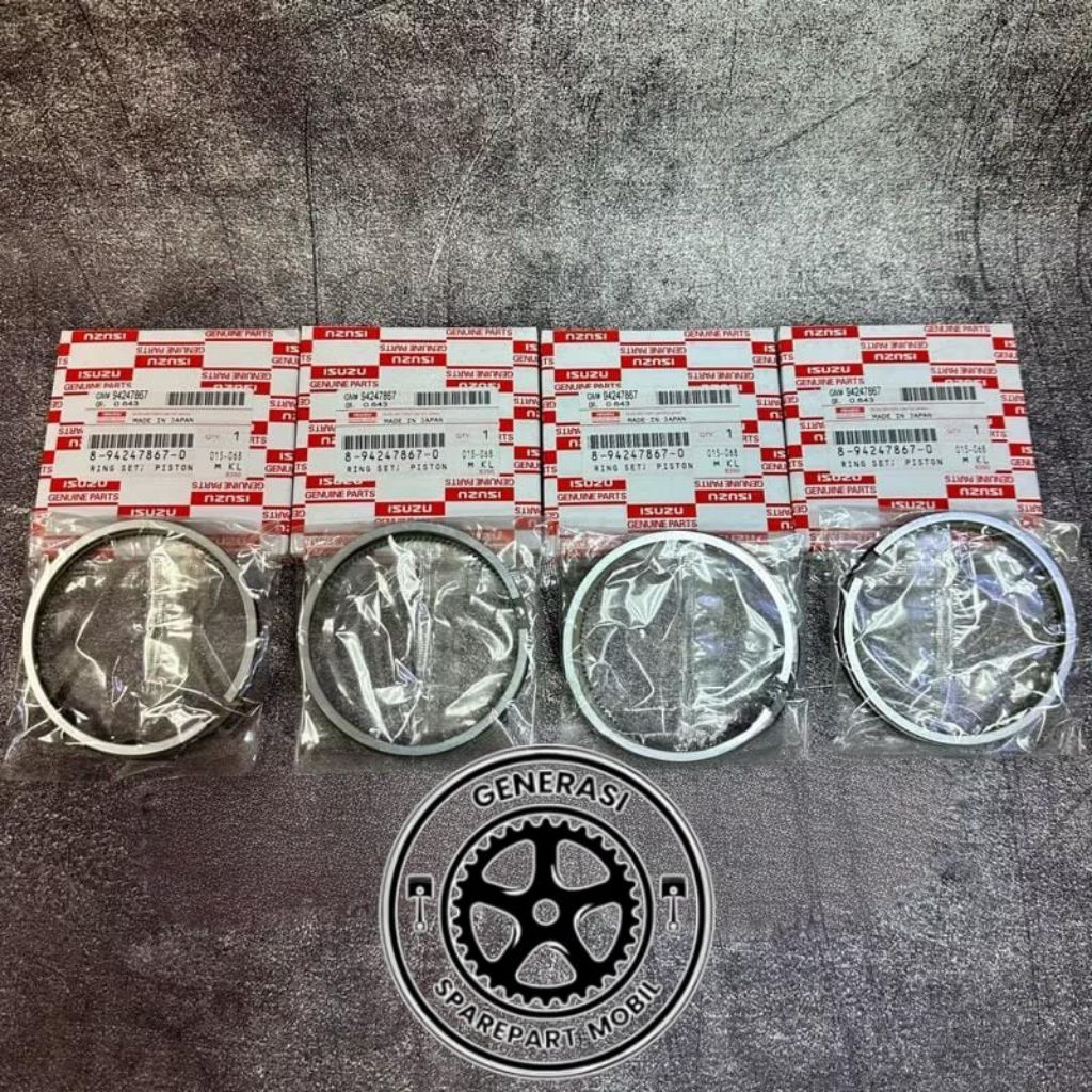 Ring Piston Ring Seher Set Isuzu Phanter 2.5 Panther 2.5