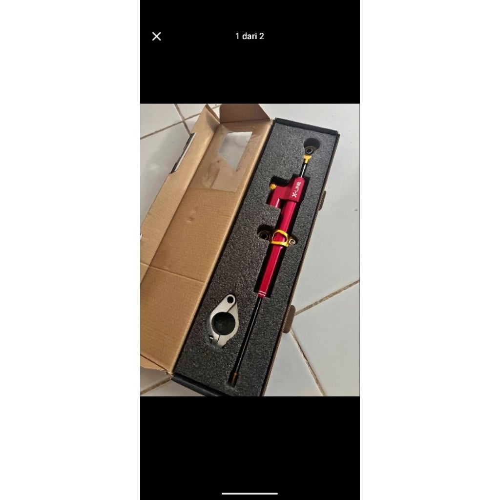 stabilizer motor x-line long/panjang click aktif