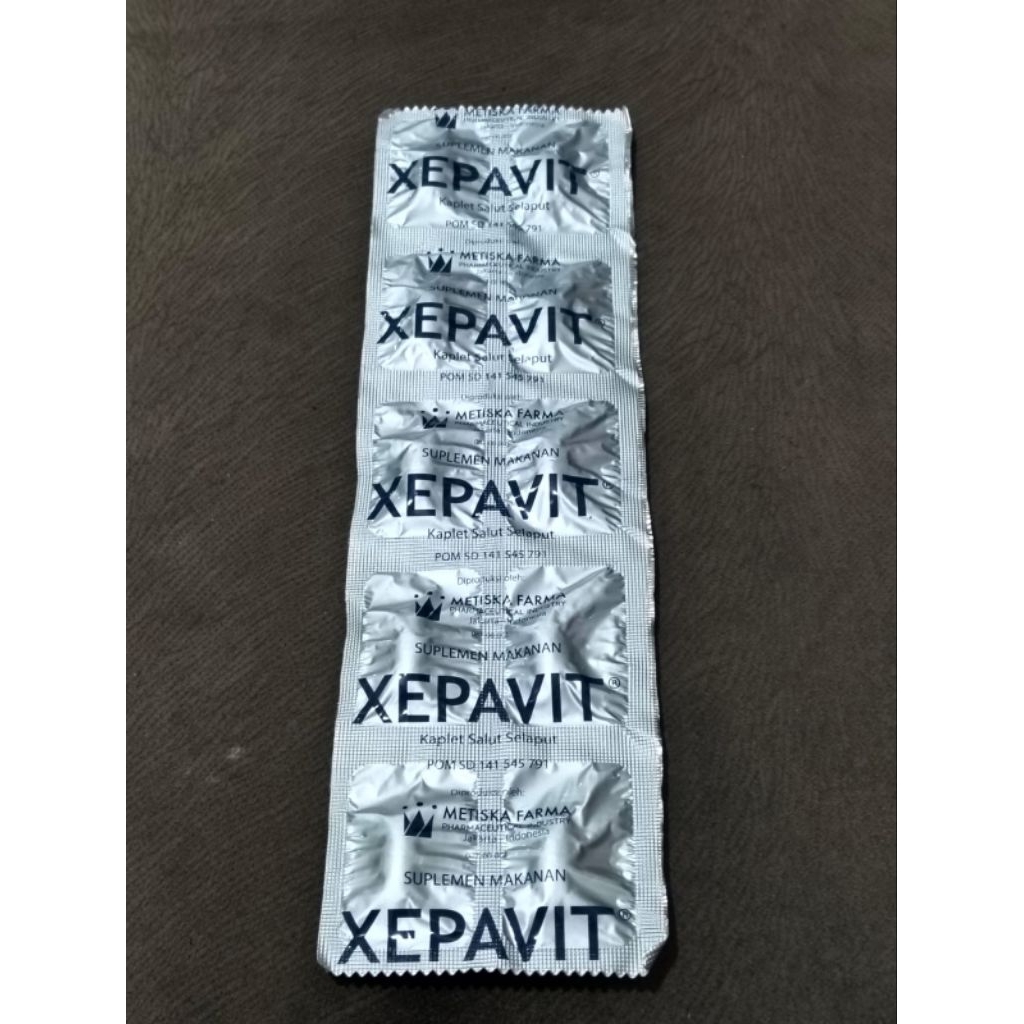 XEPAVIT TABLET ORIGINAL STRIP /VITAMIN