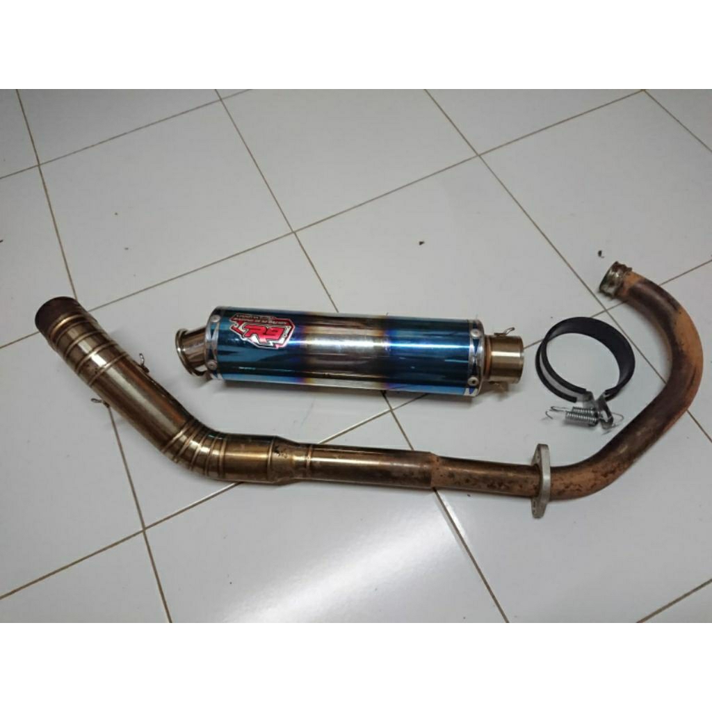KNALPOT R9 MUGELLO ORIGINAL SECOND CB150R OLD CBR 150R