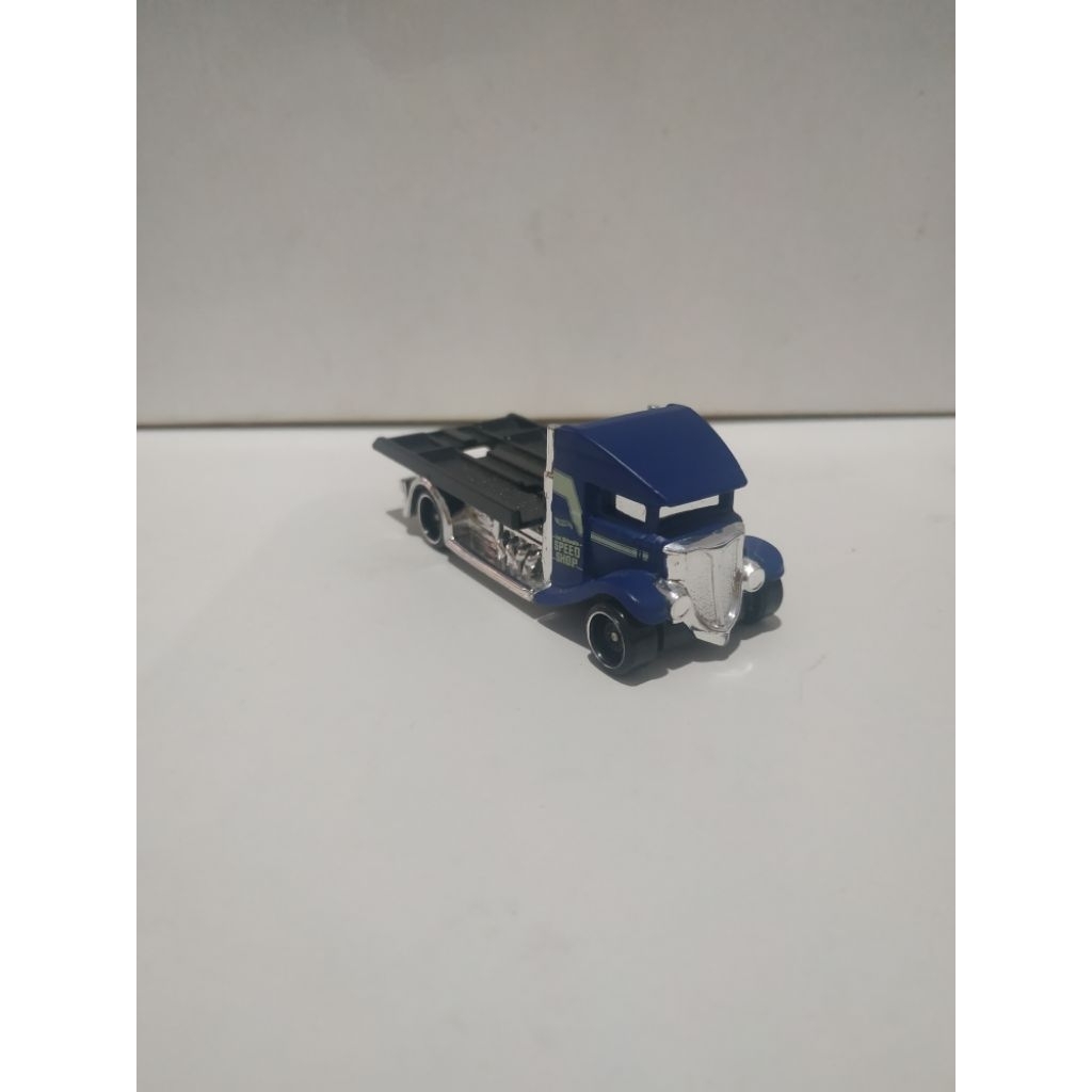 Hot Wheels Fast Bed Hauler Blue biru Loose