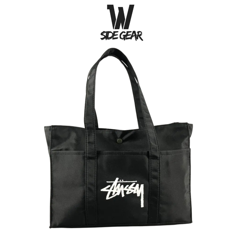 Stussy Magazine Military Colour Totebag - Black Original