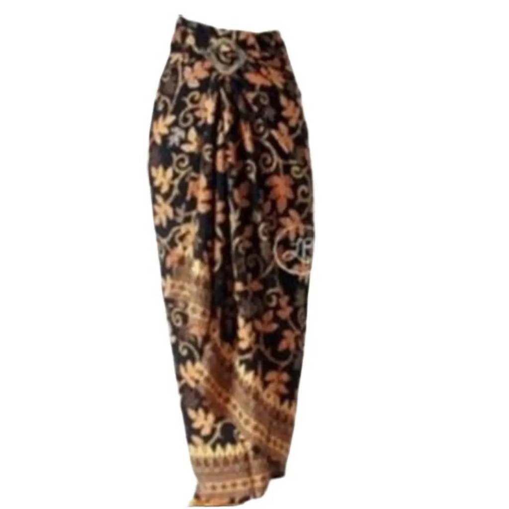 Rok Batik Wanita Bawahan Kebaya Model Kain Lilit Bahan Semi Sutra Silky Motif 008