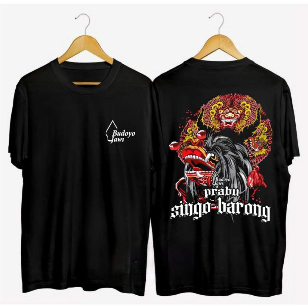 KAOS TSHIRT BUDAYA JAWI PRABU SINGO BARONG//TSHIRT NEW