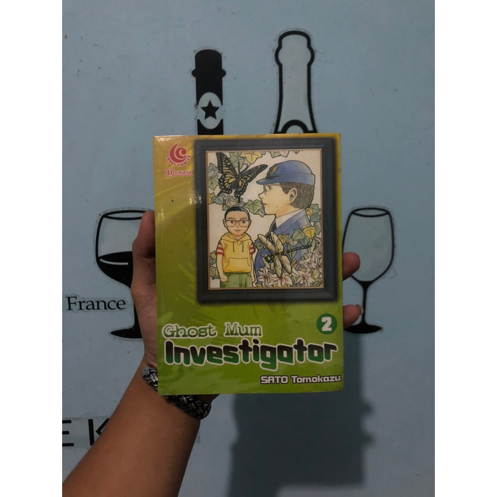 Komik Ghost Mum Investigator Vol 1 & 2 Set Only (Bekas/Preloved)