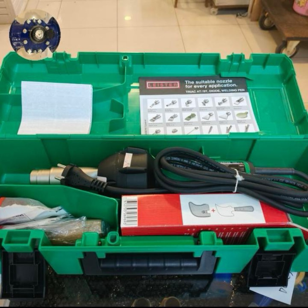 Jual Leister Triac ST Air Tools Set Dengan Accesories PVC Welding Murah