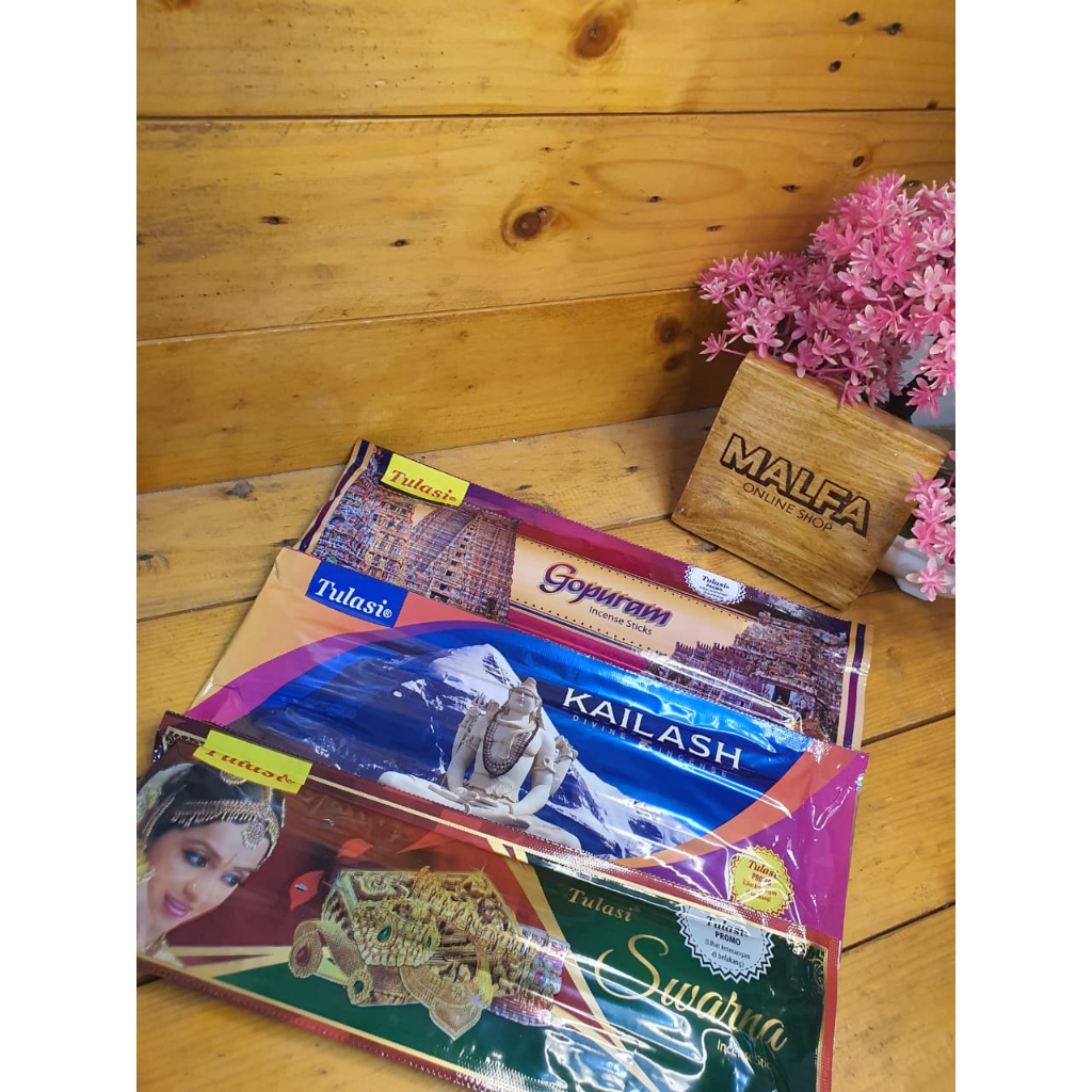 Dupa India Aroma Terapi Dupa Tulasi Dupa Wangi Aroma Terapi Tahan Lama