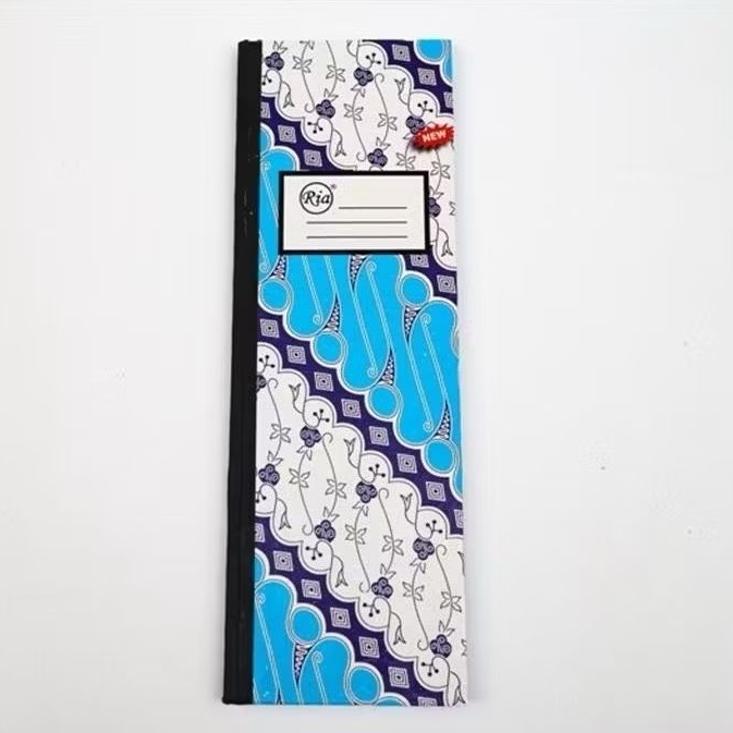 buku folio biru tulis panjang kecil