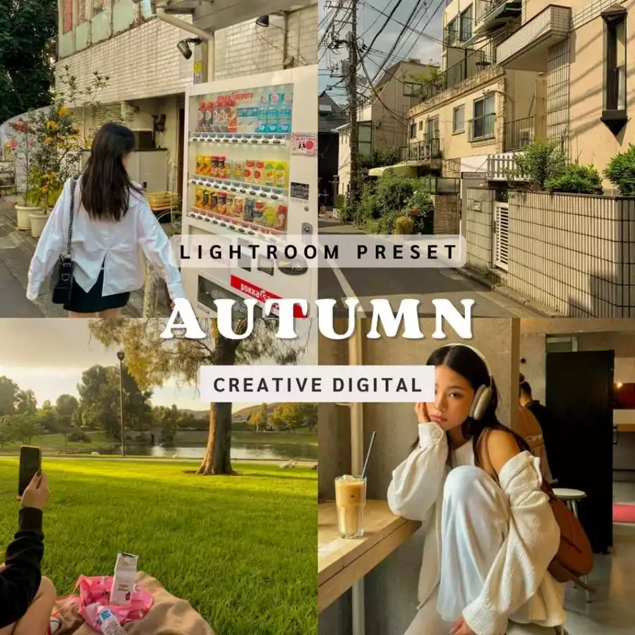 Preset Aesthetic | Autumn Preset | Lightroom
