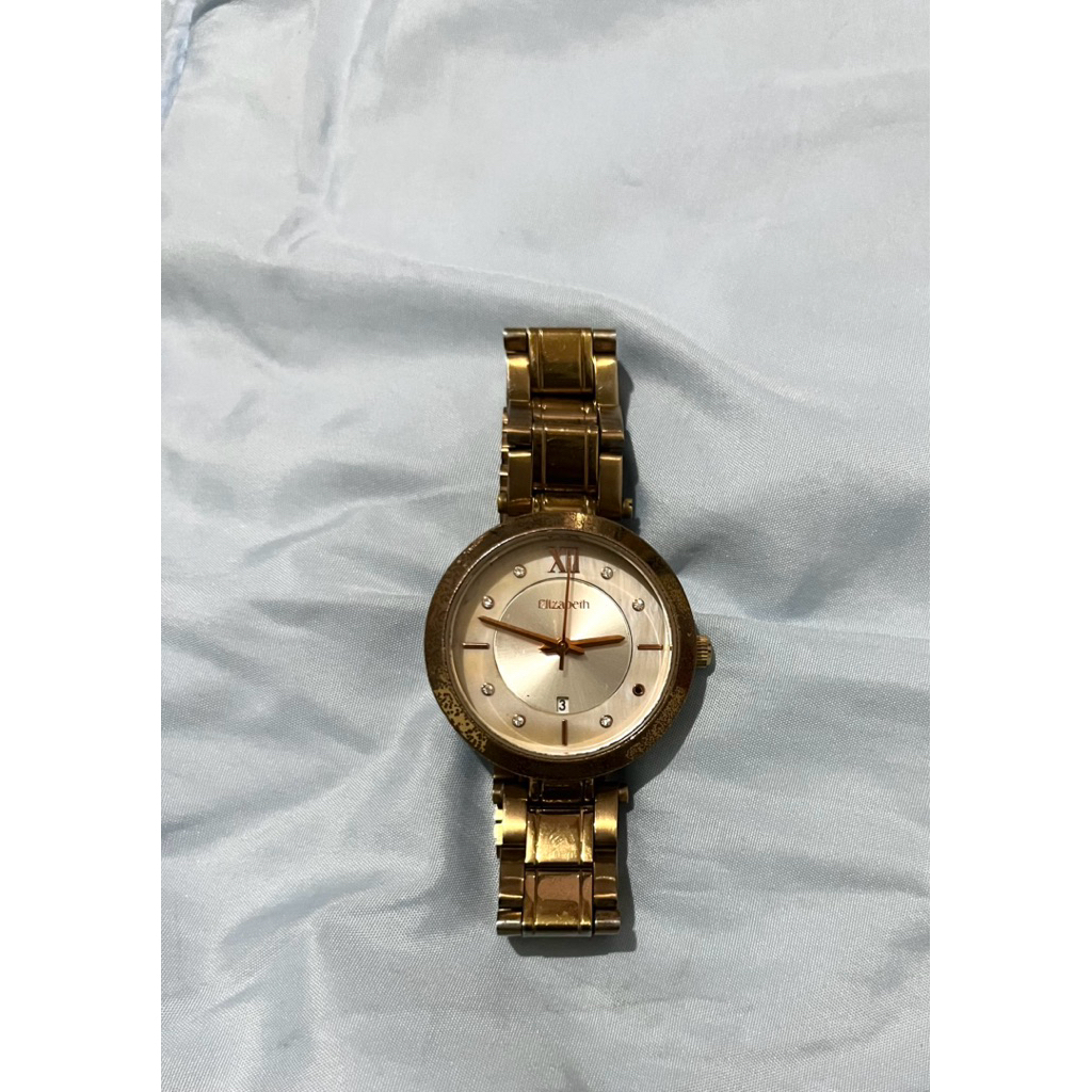 preloved jam tangan Elizabeth//preloved jam tangan wanita//preloved jam tangan//preloved Elizabeth