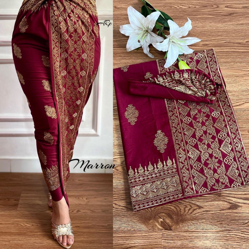 Set Couple Kamen Katun Lembaran saput dan Udeng setelan pakaian tradisional bali