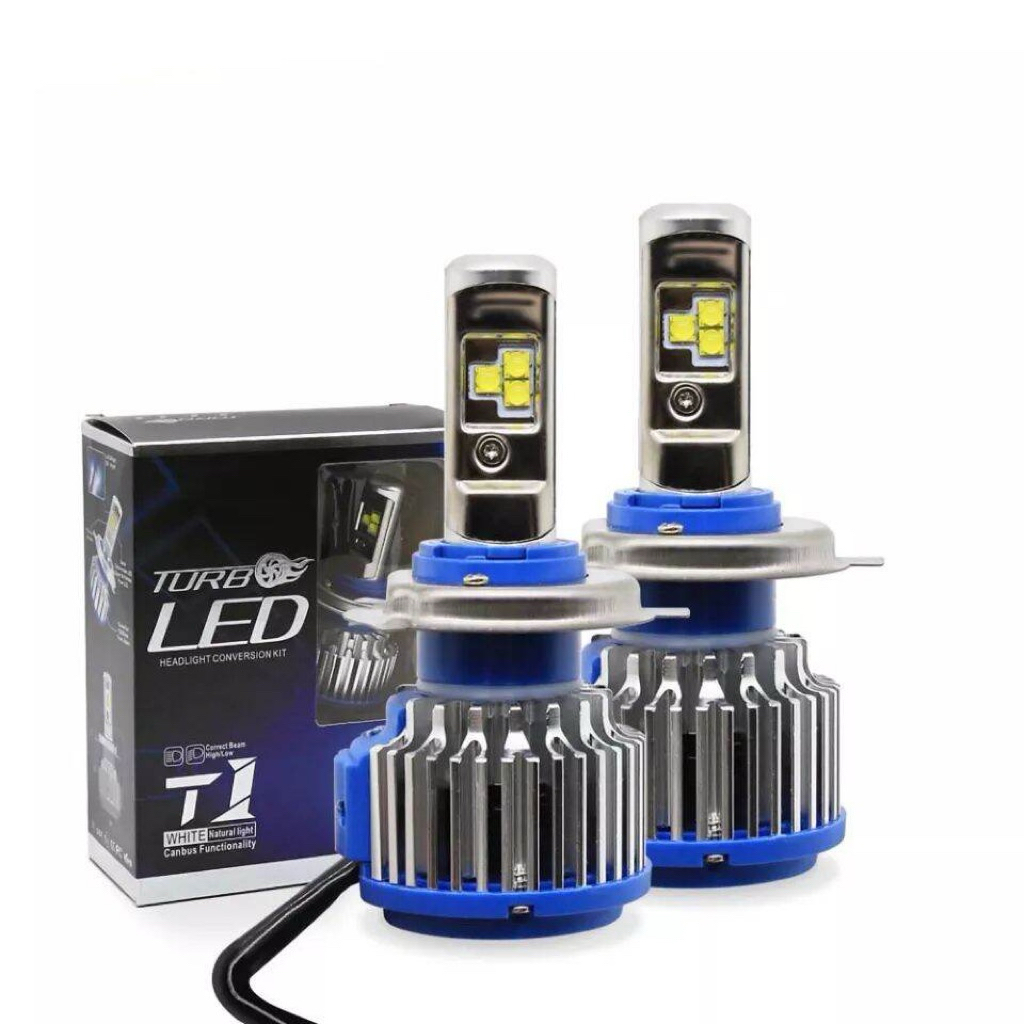 Turbo led T1 H4 universal isi 2 pc HEADLIGHT TURBO T1