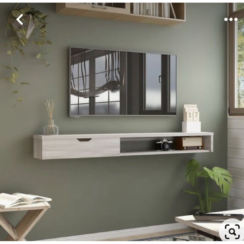 Rak Tv Dinding Ambalan Minimalis