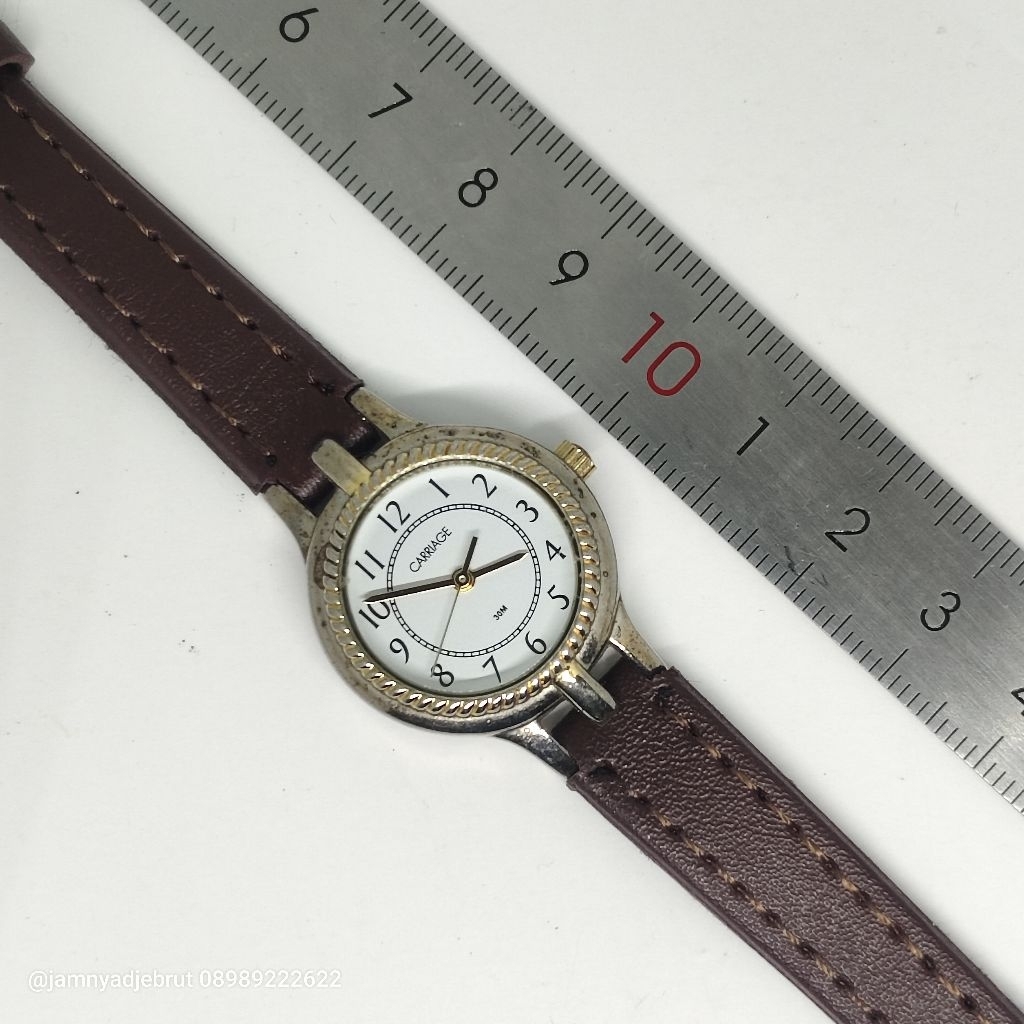 Jam Carriage 33 by Timex Ladies Vintage Bekas