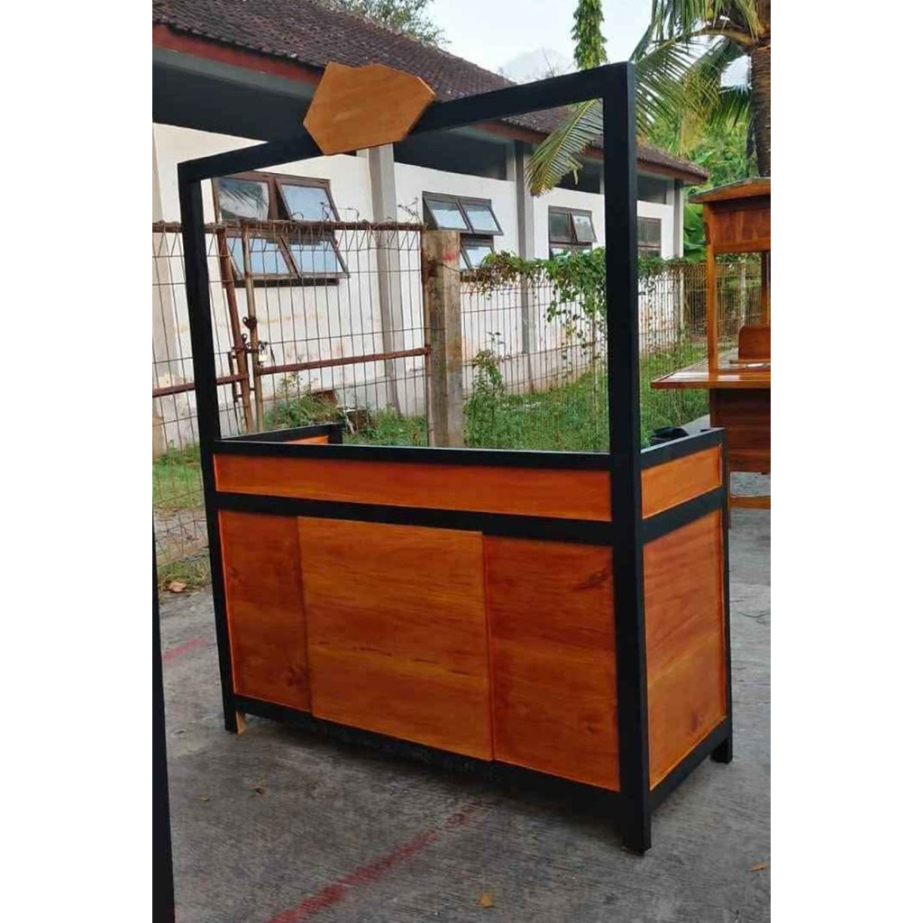 gerobak booth stand jualan gerobak booth es teh booth minuman