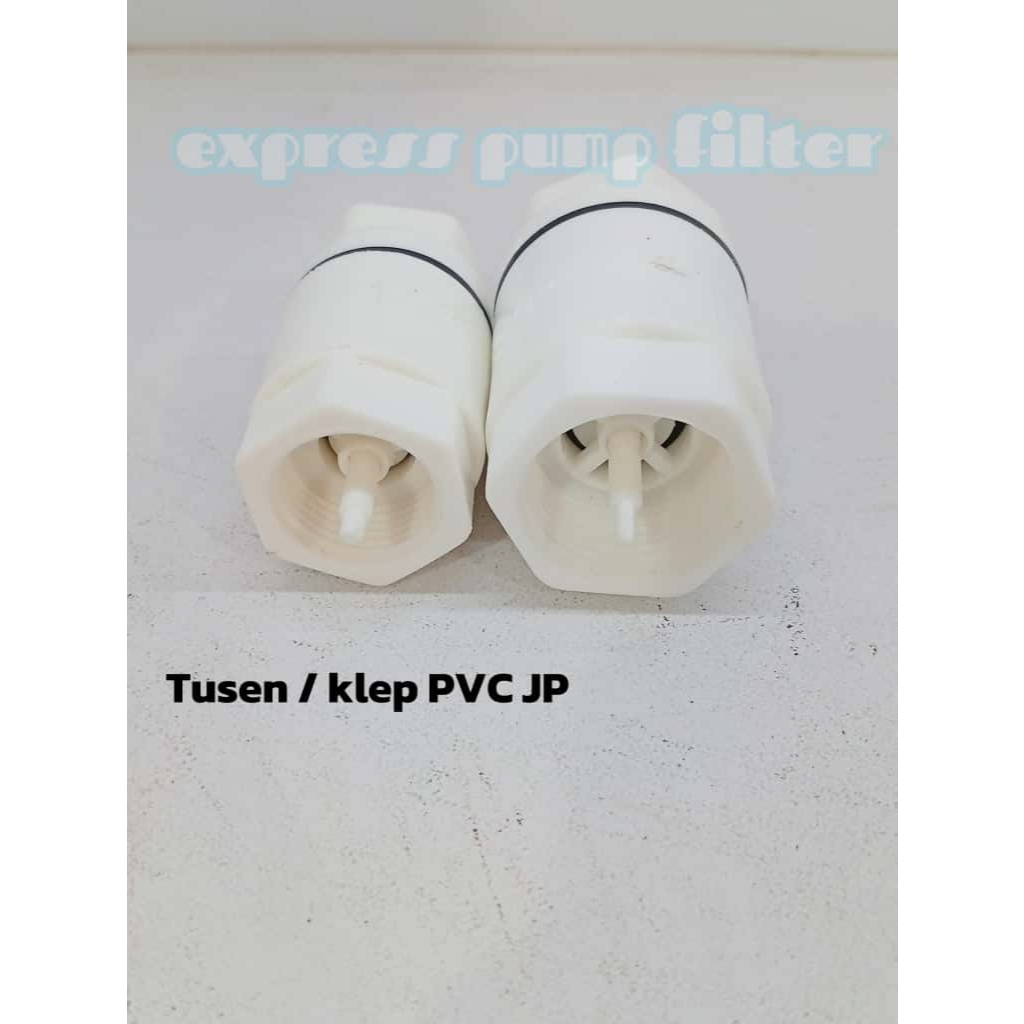 Tusen Foot Klep Plastik / Tusen Klep Plastik 1/2" 3/4" 1"