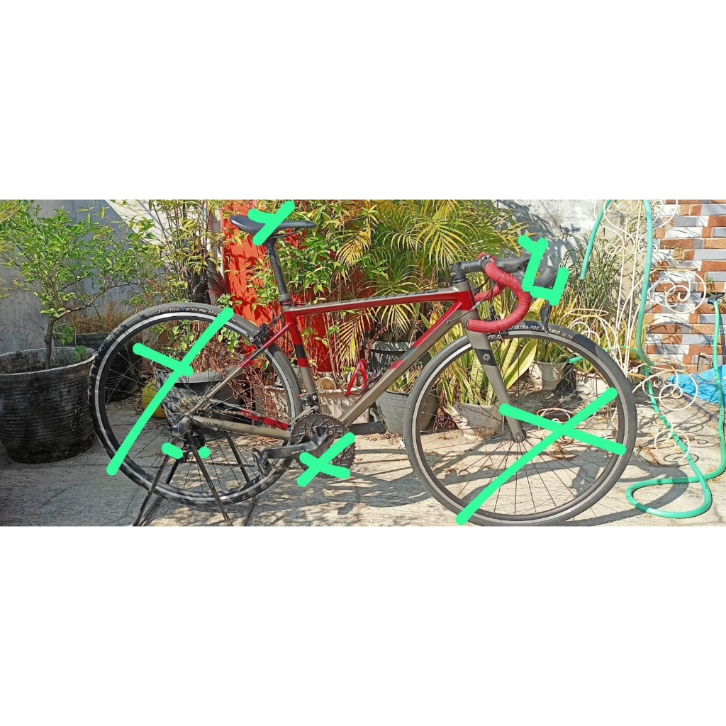 frame set polygon strattos 5