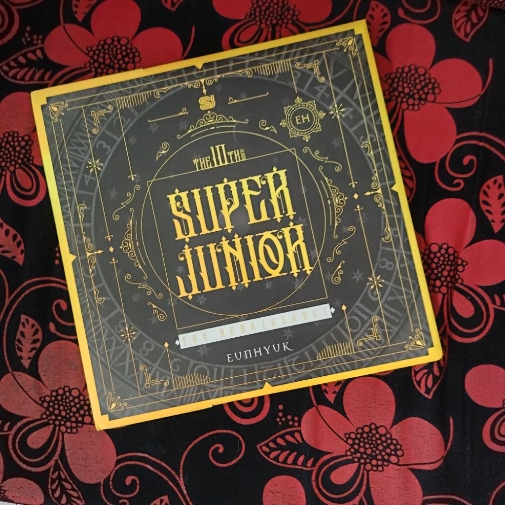 album unsealed K-Pop K-Pop Suju super junior Eunhyuk renaissance