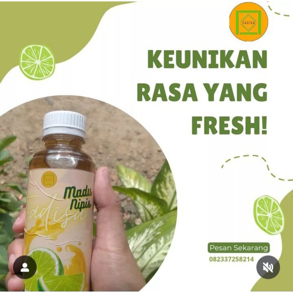 madu nipis.
