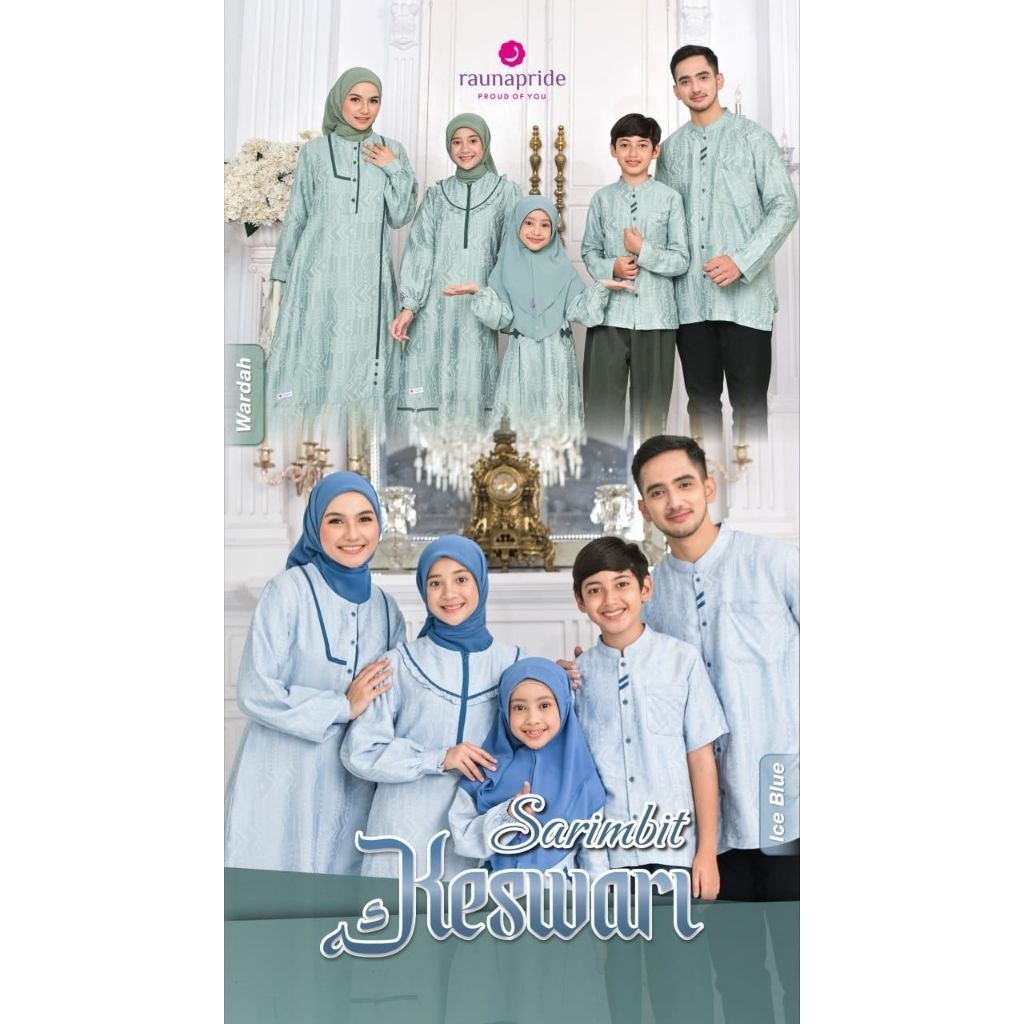BAJU SARIMBIT KELUARGA TERBARU RAUNA/SARIMBIT KESWARI WARDAH BY:RAUNA