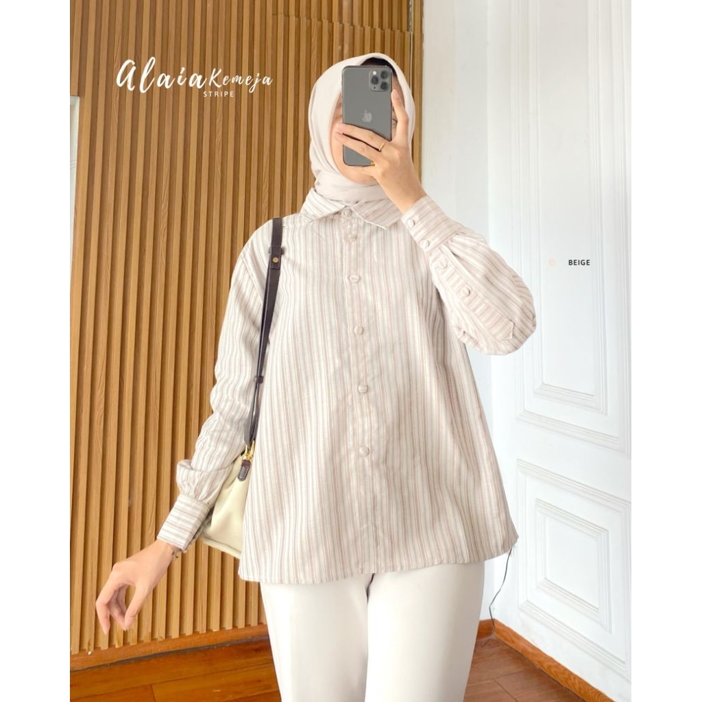 Alaia Kemeja Original Brand by Handbychaa