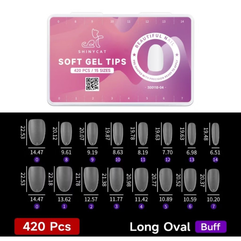 Long Oval 420pcs