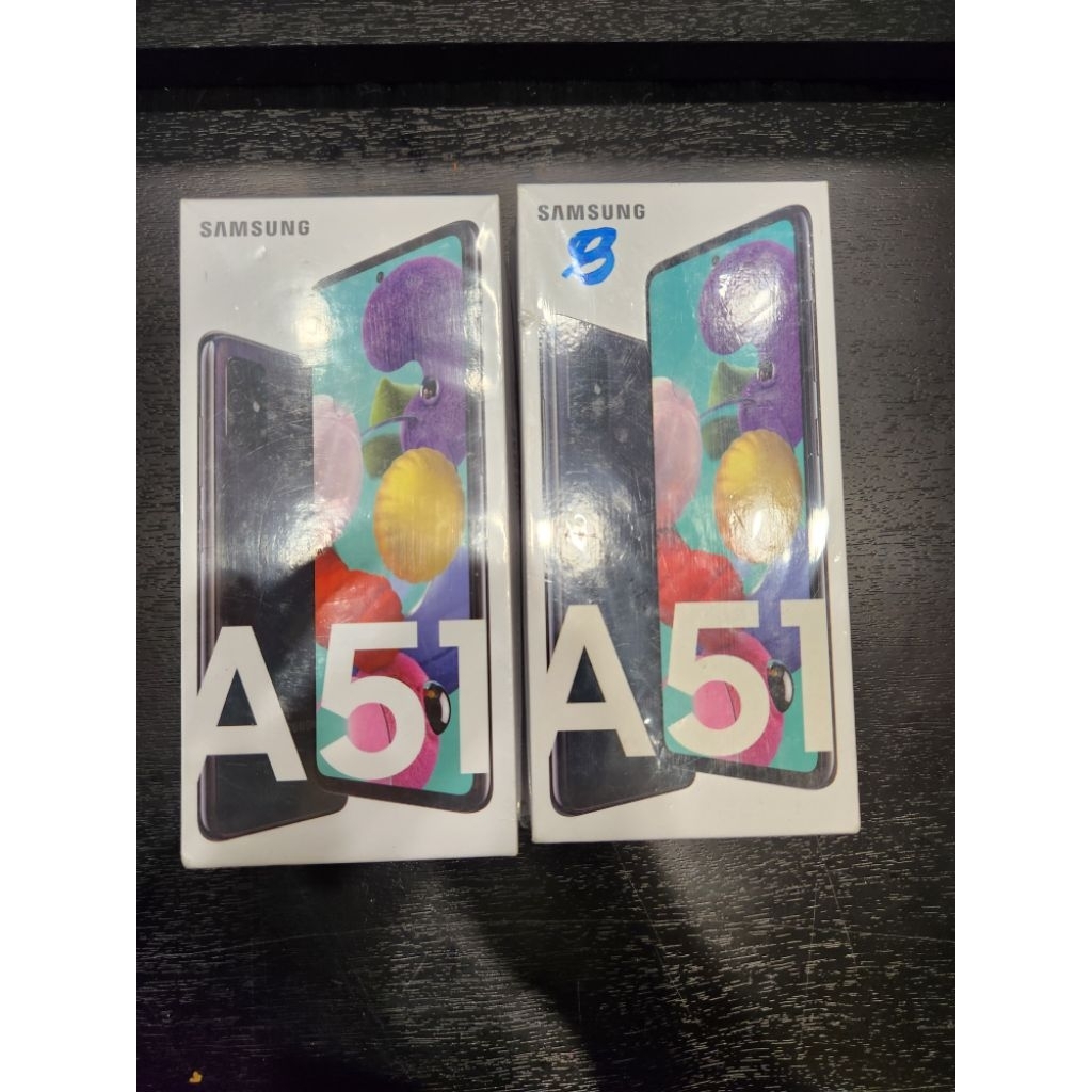 Box / Dus Samsung A51 8/128 Prism Crush Black - Ori copotan