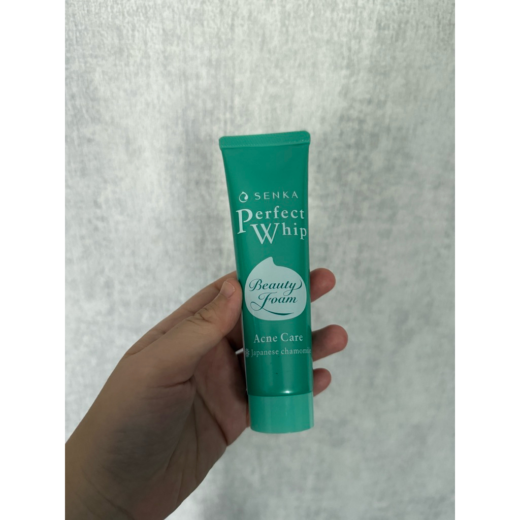 Senka perfect whip acne care 50gr / facial wash senka / sabun cuci muka senka 50gr