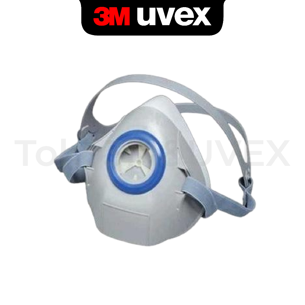 3M 7702 Single Half Facepiece Reusable Respirator FACEPIECE-7000008529
