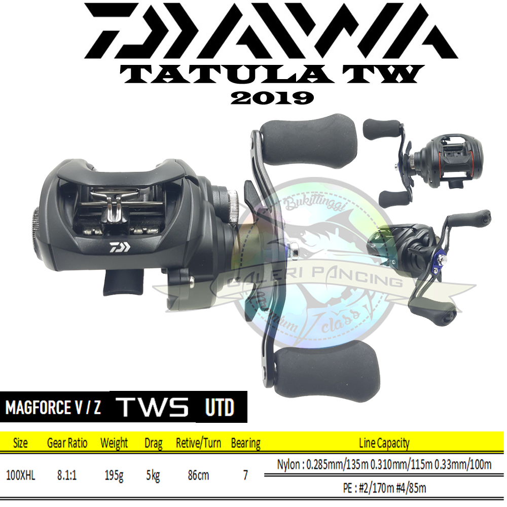 Reel BC Daiwa Tatula TW 100XHL - Handle Kiri
