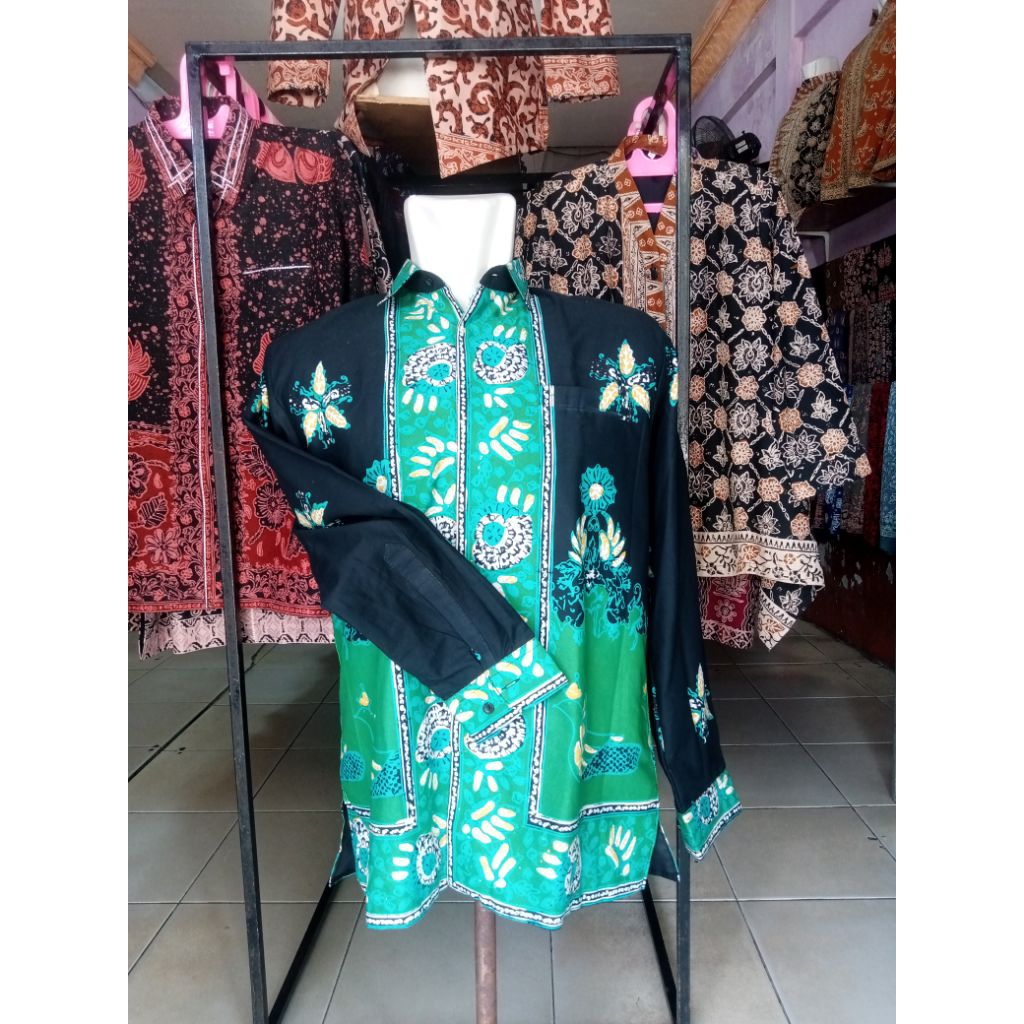 [BatikDTR] Batik Kemeja Pria Motif Jambi