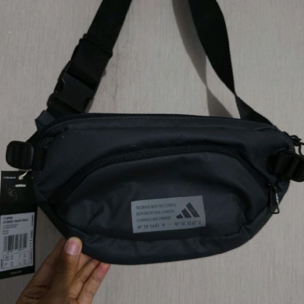 adidas Training Hybrid Waist Bag Unisex Grey IT4588