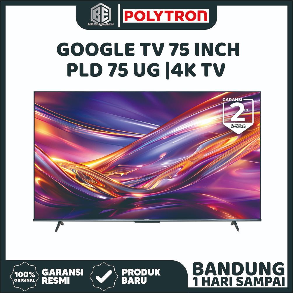 TV LED Polytron PLD 75UG5959 75 Inch 4K UHD Google TV