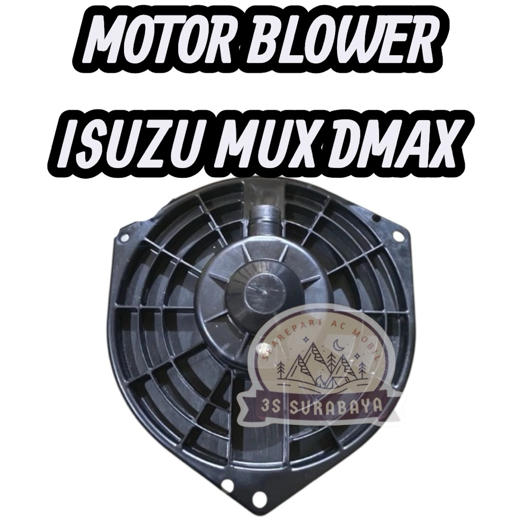 Motor Blower Isuzu Mux Dmax Ac mobil Fan Kipas dinamo (Baru/New)