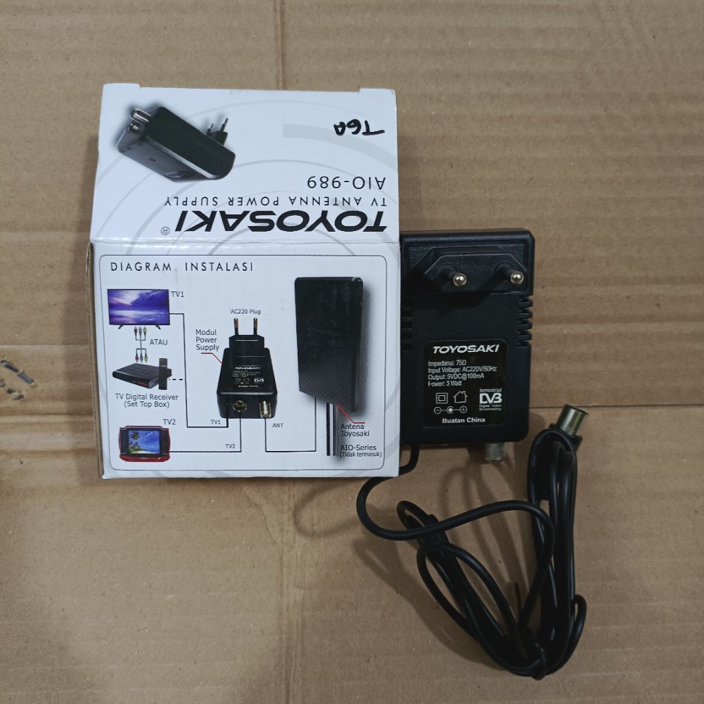 Booster Antena Tv Toyosaki Power Supply Antenna TOYOSAKI