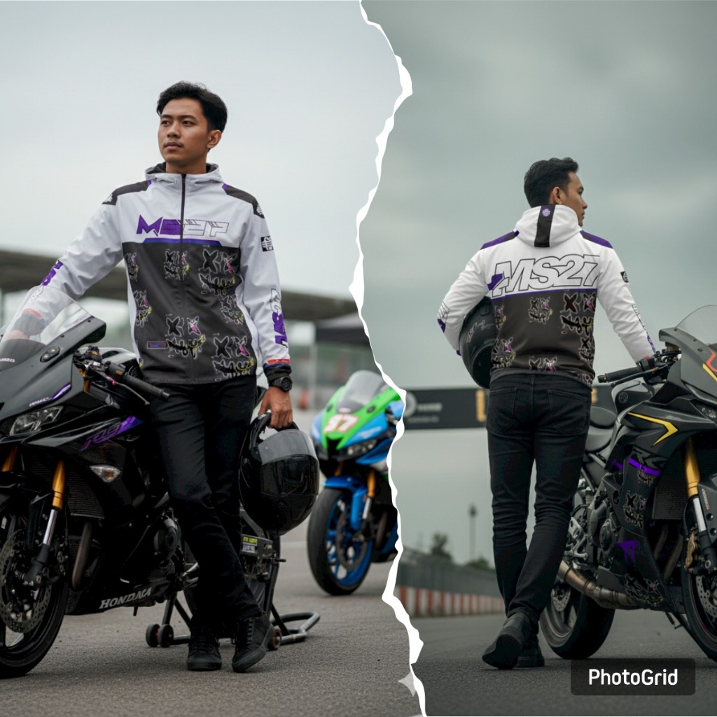 Mspeed27 Jaket Cougle Monster Speed 026 Terbaru Bahan Parasut Anti Air27 Jaket Cougle Monster Speed 
