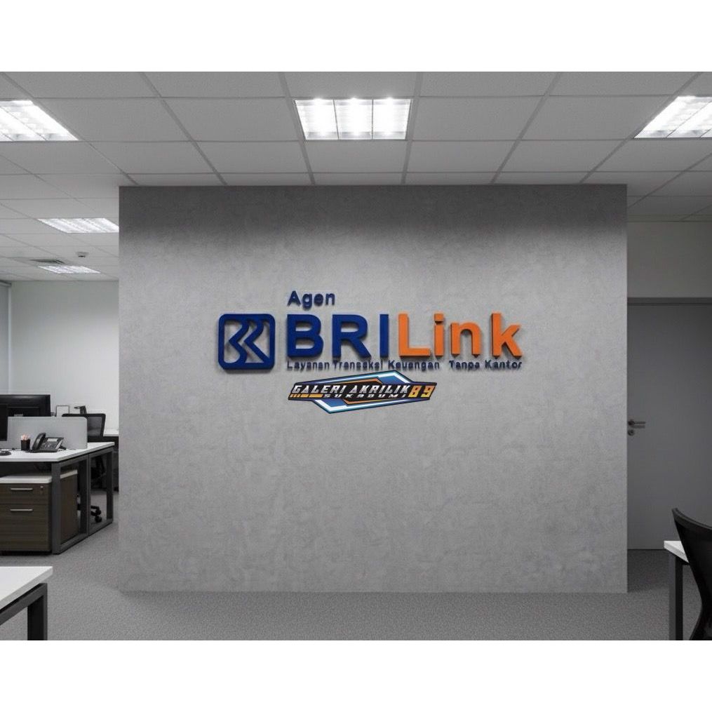 Huruf Timbul Akrilik+Spon/Akrilik Brilink