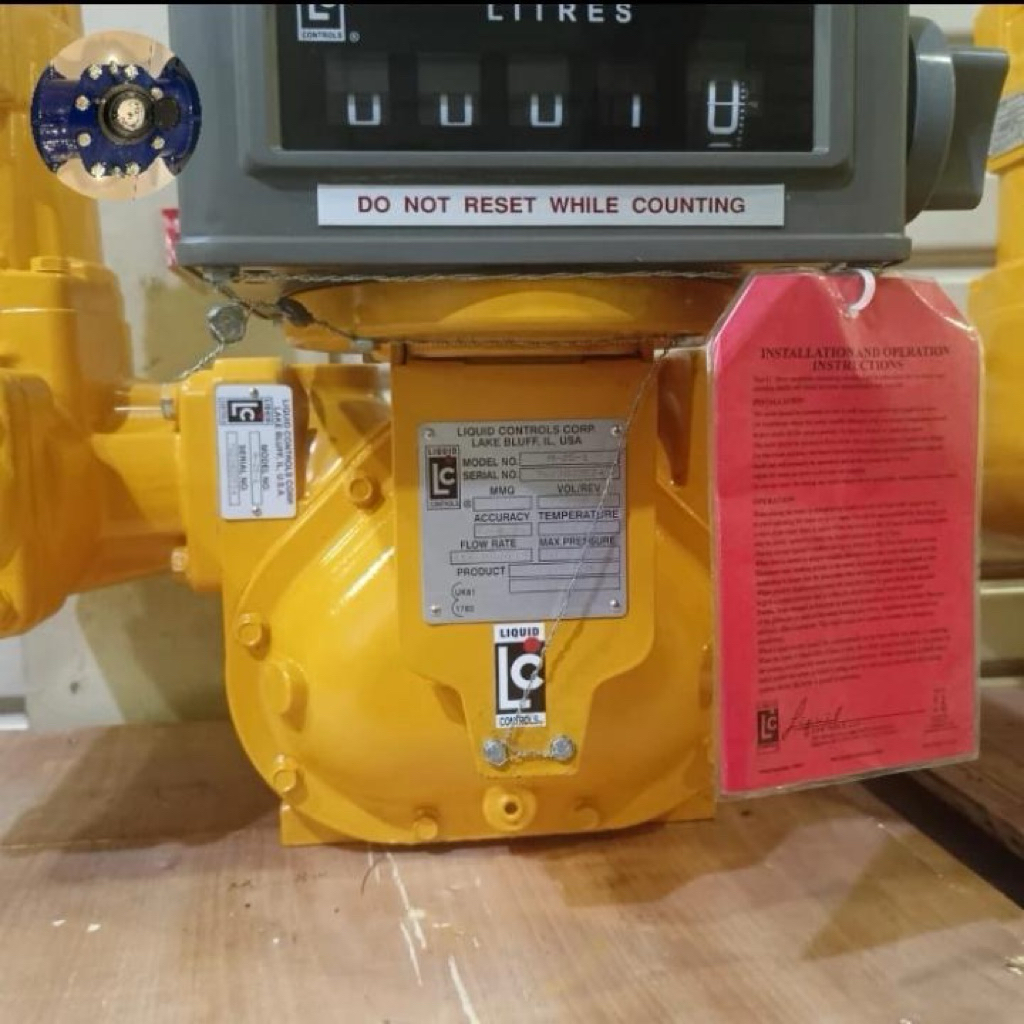 Jual Flow Meter LC (LIQUID CONTROL) M25 Size 3 Inch / Flow Meter Solar LC M25