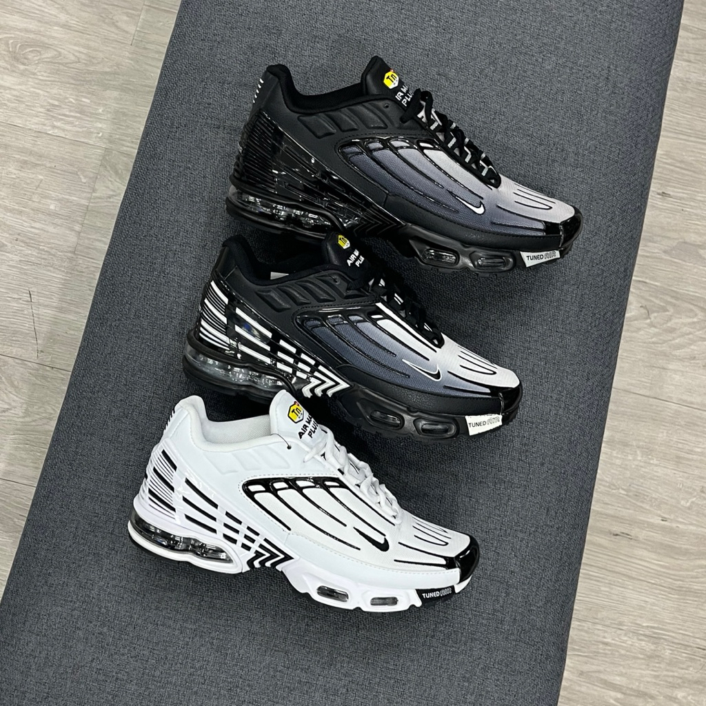 Sneakers pria NK TN PLUS 3 Black White