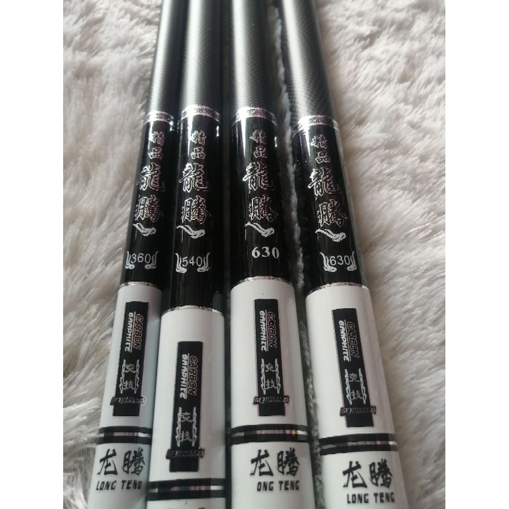 Joran Tegek Long Teng Fishing Carbon  360-540-630 Ringan & Kuat