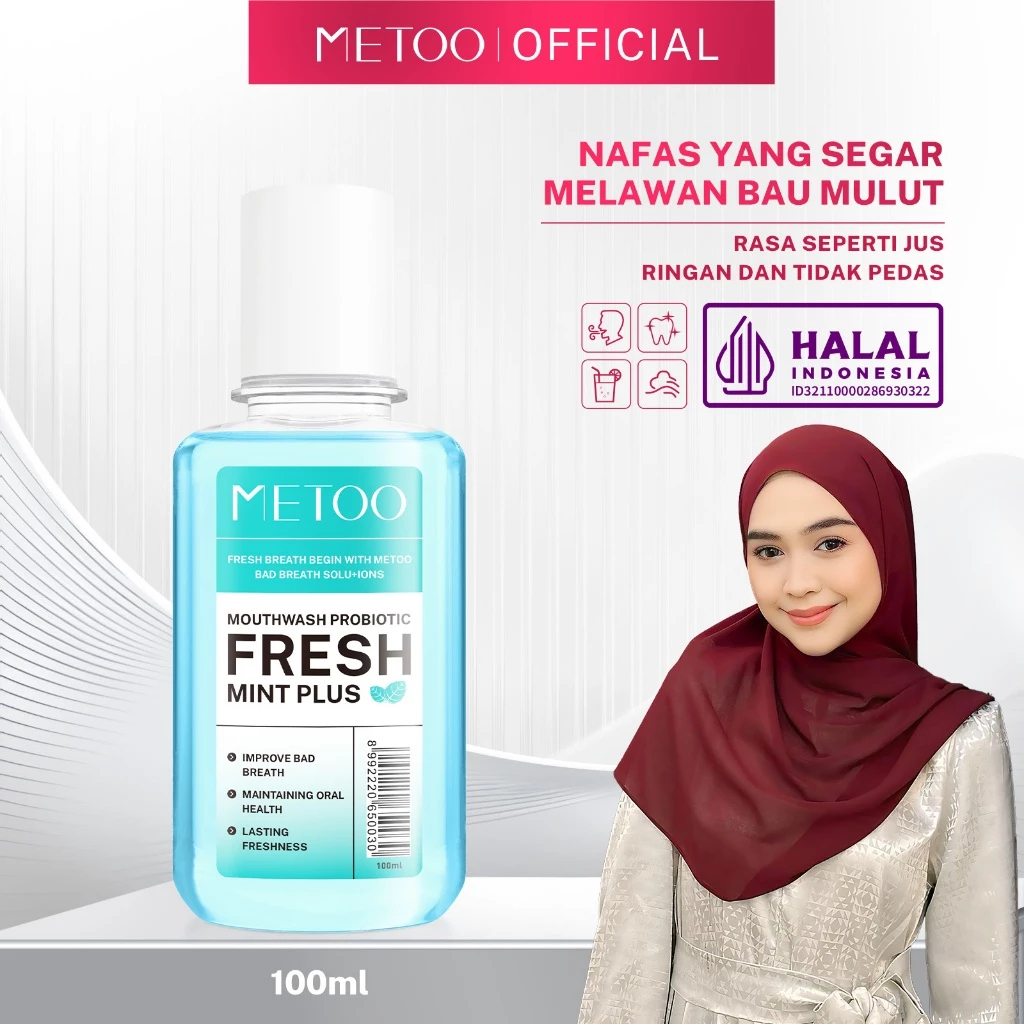 MeToo Mouthwash Fresh Mint 250ml