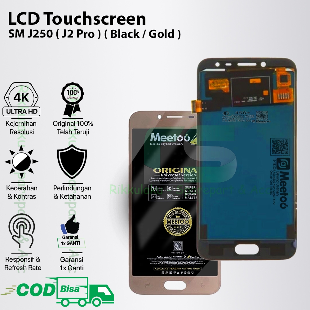 LCD Touchscreen Samsung J2 Pro (2018) Original 100% Fullset