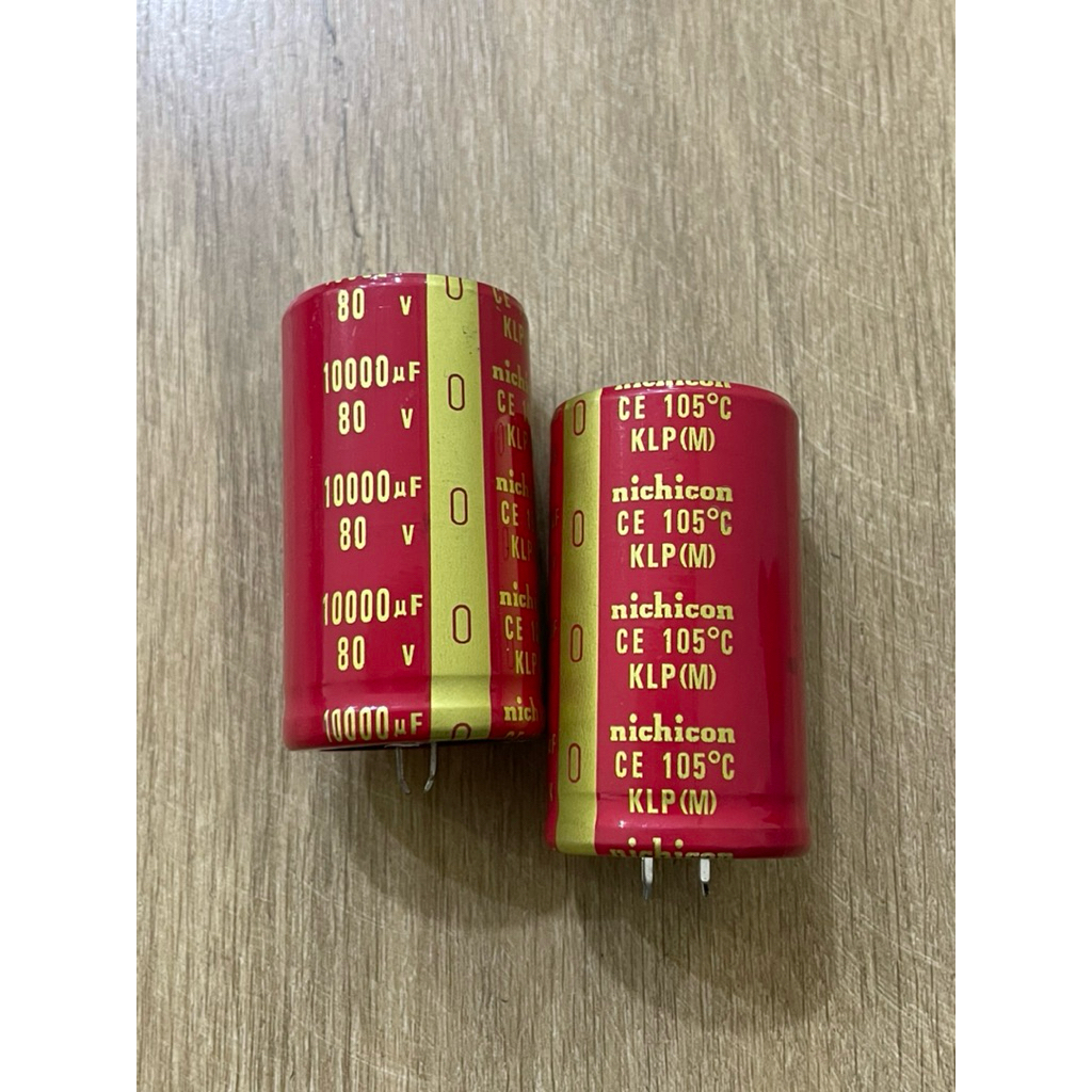 ELCO 10000 uf 80v NICHICON MERAH PSU