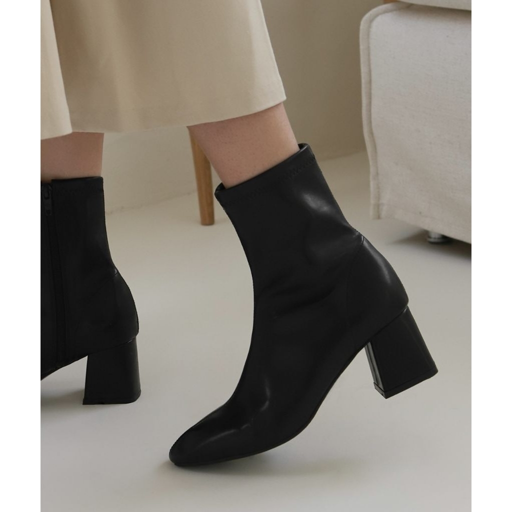 Sappun Blatty Socks Ankle Boots (6 cm)